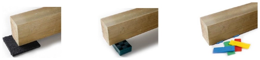 Conseil de pose d'une terrasse en bois Ventilation des lames