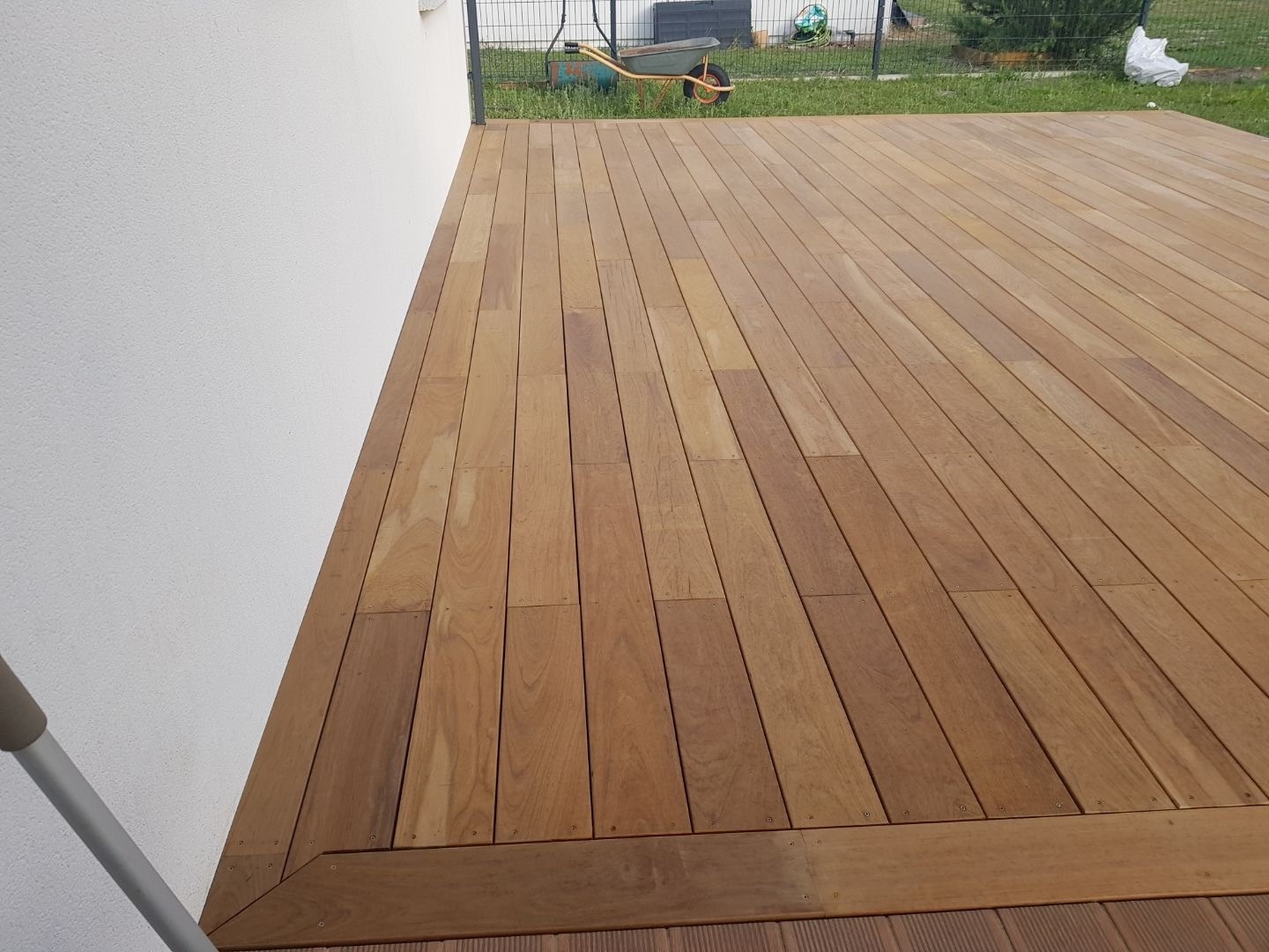 DECKiBOIS Terrasse en bois exotique ipé 21 x 145mm en longueur de 1m25