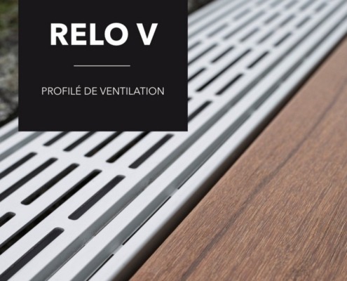 DECKiBOIS notre grille de ventilation REVOL V en Alu en largeur 150 mm prend exactement la largeur d’un lame de terrasse
