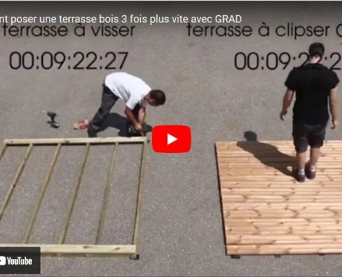 Vidéos de pose de terrasse en bois
