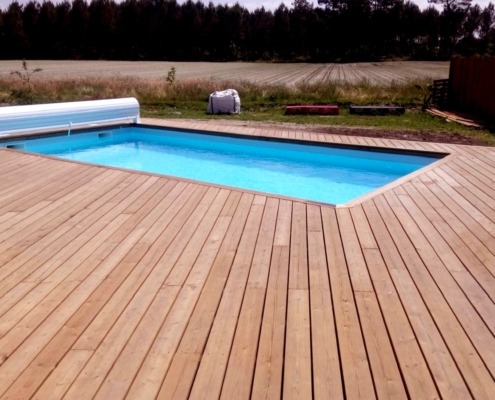 DECKiBOIS commercialise des lames de terrasse en pin du nord choix US
