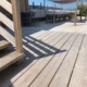 DECKiBOIS propose ses lames de terrasse en pin du nord mesurant 34 mm d'épaisseur et 195 mm de largeur