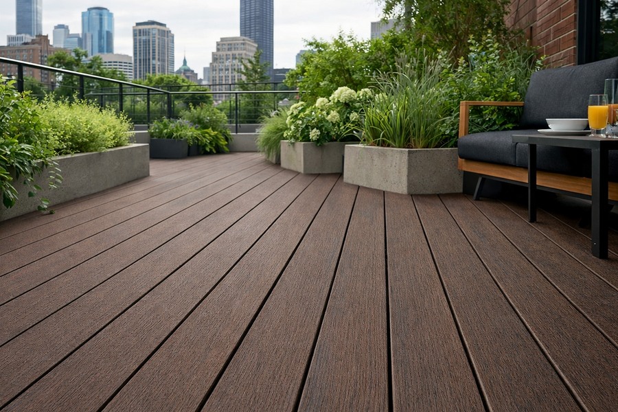 lames en composite Timbertech Edge coloris brun chocolat DECKiBOIS lames en composite Timbertech Edge coloris brun chocolat DECKiBOIS 02