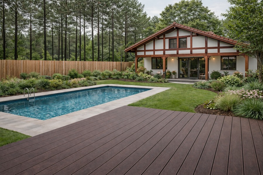 lames en composite Timbertech Edge coloris brun chocolat DECKiBOIS lames en composite Timbertech Edge coloris brun chocolat DECKiBOIS 04