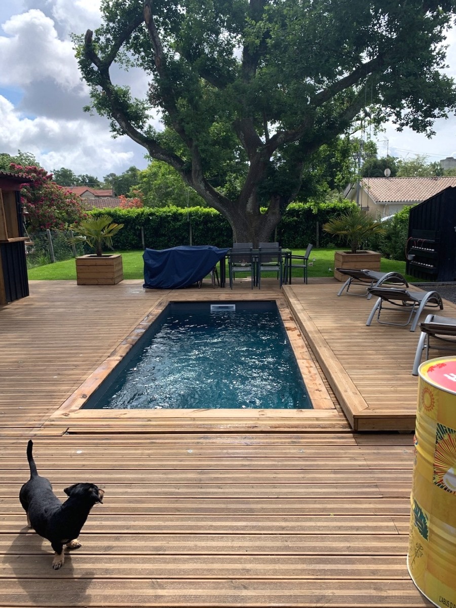 Terrasse en pin du nord choix AB