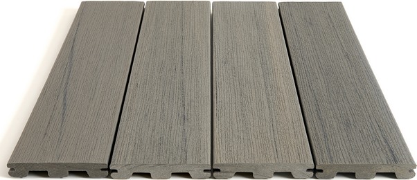 lames en composite Timbertech Edge coloris bleu gris DECKiBOIS Vue lames en composite Timbertech Edge coloris bleu gris DECKiBOIS