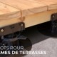 DECKiBOIS propose les plots pour Lames de Terrasse en Bois ou Composite