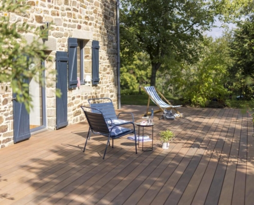 Lames de terrasse Gamme Easyclick GRAD & SILVADEC coextrudé - DECKiBOIS Lames de terrasse Gamme Easyclick GRAD & SILVADEC coextrudé - DECKiBOIS