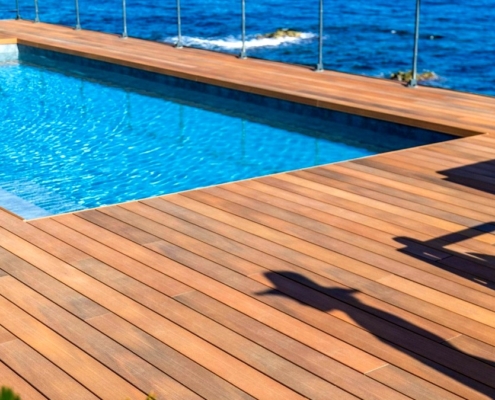 Terrasse en composite EASYCLICK GRAD & SILVADEC - DECKiBOIS