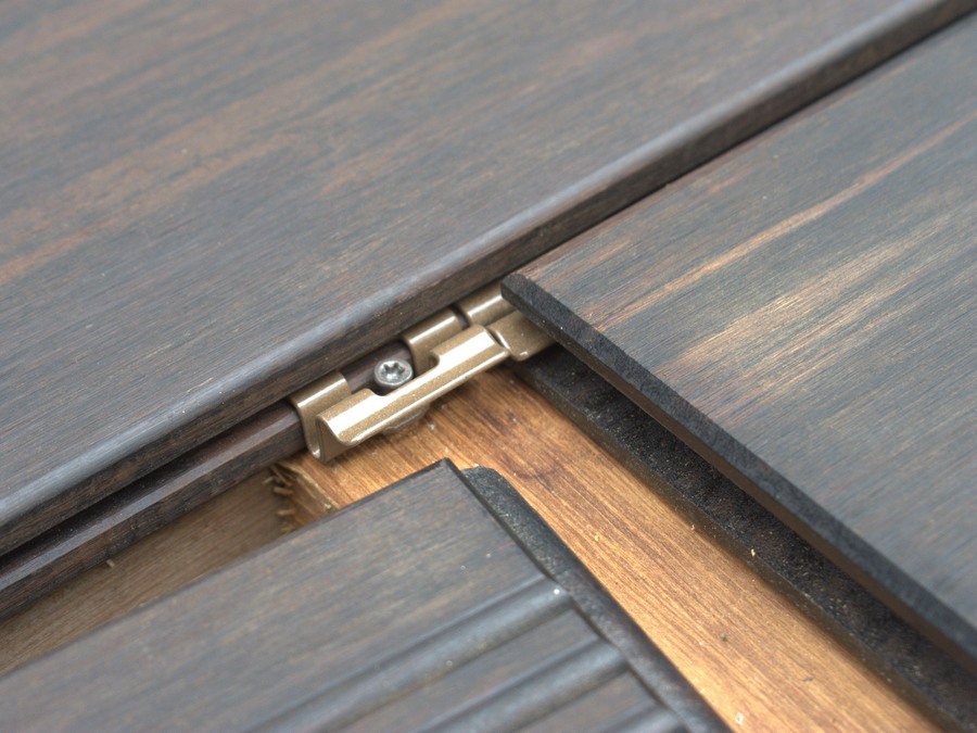 clips pour poser des lames en bambou à visser DECKiBOIS clips pour poser des lames en bambou à visser DECKiBOIS