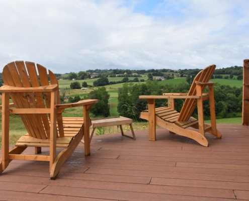 terrasse en lames de bambou coloris ambre deckibois terrasse en lames de bambou coloris ambre deckibois
