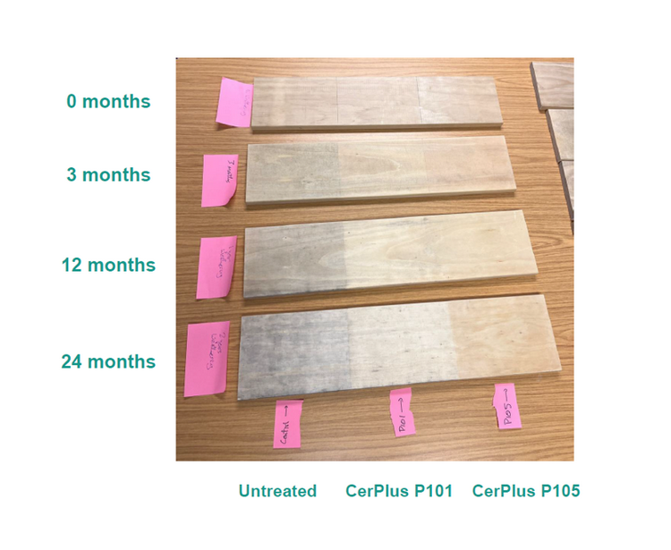 CerPlus P105W vieillissement sur 2 ans CerPlus P105W vieillissement sur 2 ans